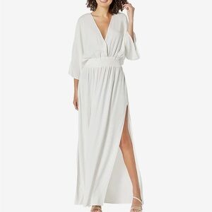 L*SPACE NWT white sungazer maxi dress